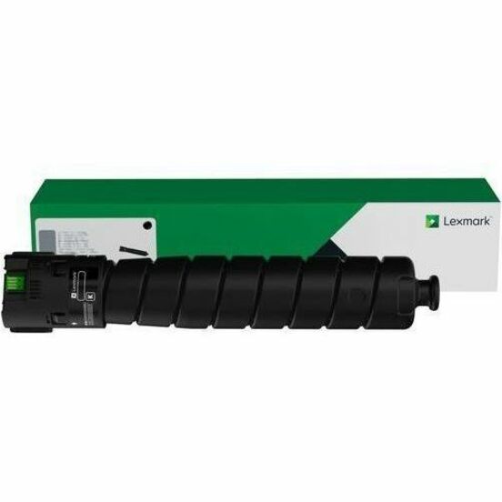 Lexmark CS943 Black Toner Cartridge with green packaging showing product details-alternate-image1