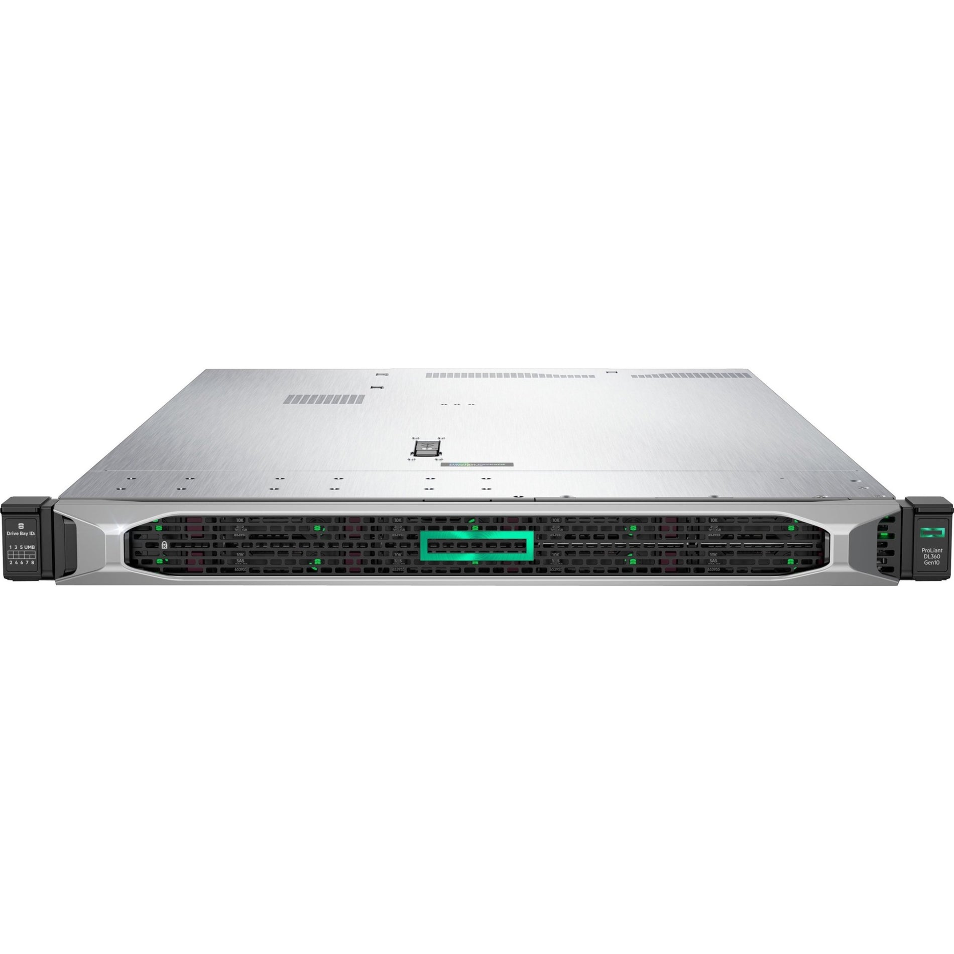 惠普 E ProLiant DL360 G10 1U 机架服务器 - 1 x 英特尔 至强 银牌 4210R 2.40 GHz - 32 GB 内存 - 串行 ATA 12Gb/s SAS 控制器 (P56956-B21)