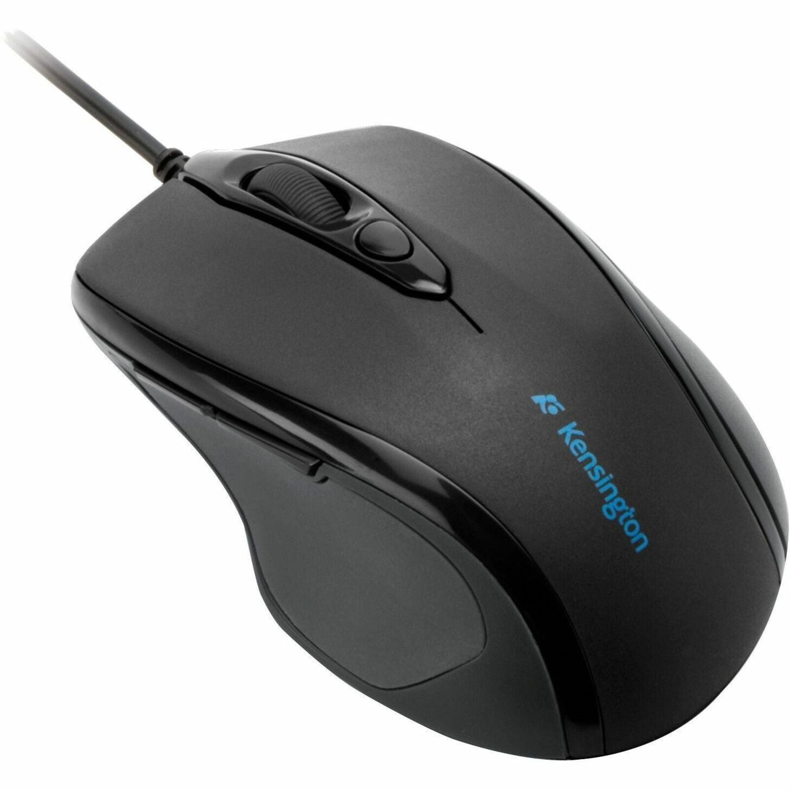 Kensington Pro Fit Optical USB Mouse, 6 Buttons, Right-Handed Mid Size, Scroll Wheel, Compatible with Windows/Mac/ChromeOS, Black - K72355WW (3 Year Warranty)