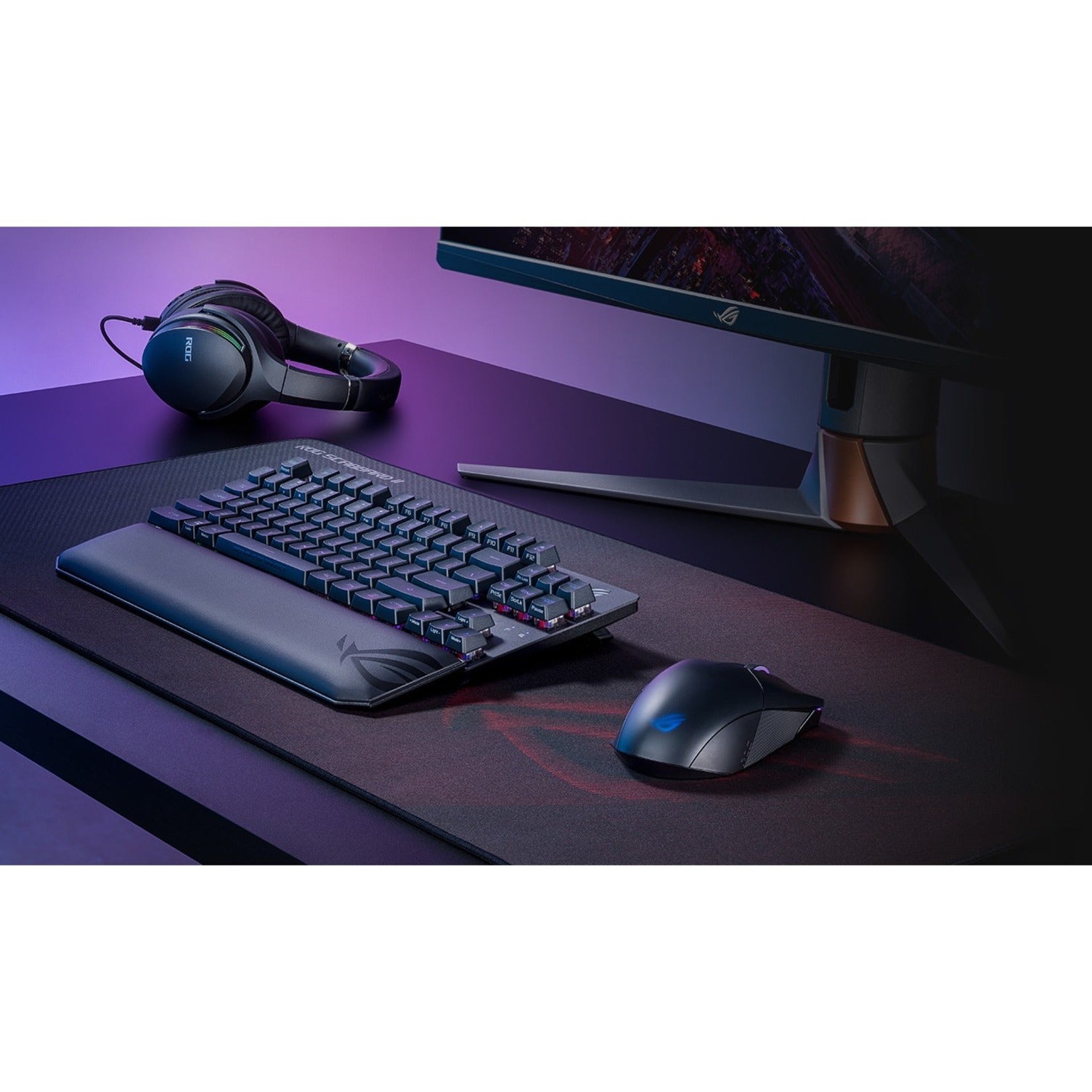 คีย์บอร์ดเกมมิ่งไร้สาย Asus ROG Strix Scope RX TKL Deluxe