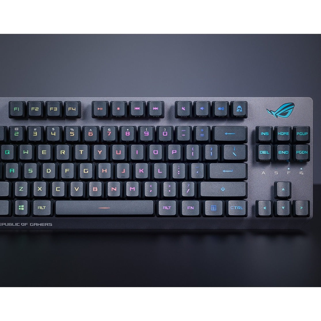 أجهزة ASUS ROG Strix Scope RX TKL اللاسلكية الفاخرة لوحة المفاتيح للألعاب