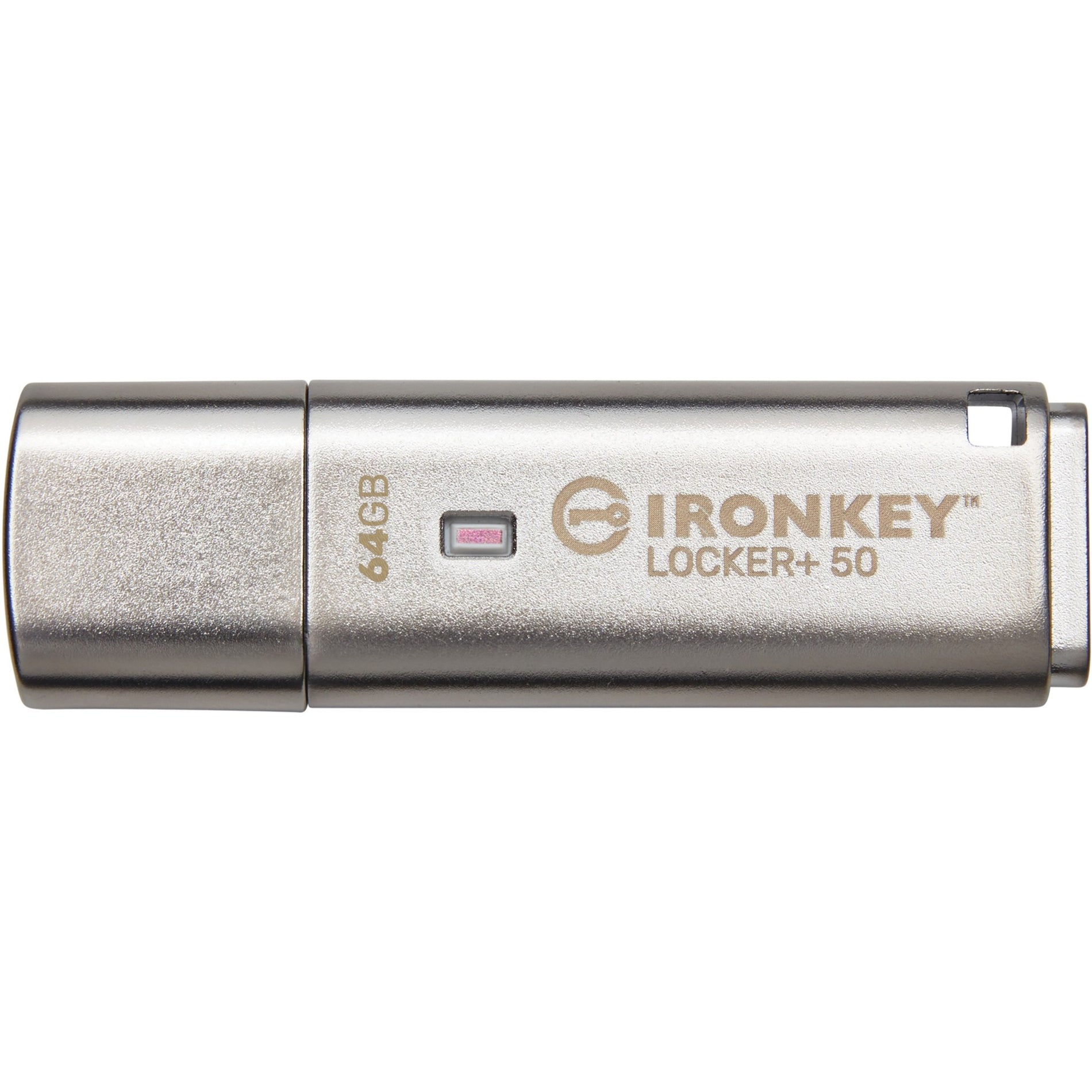 IronKey Locker+ 50 USB Flash Drive (IKLP50/64GB)