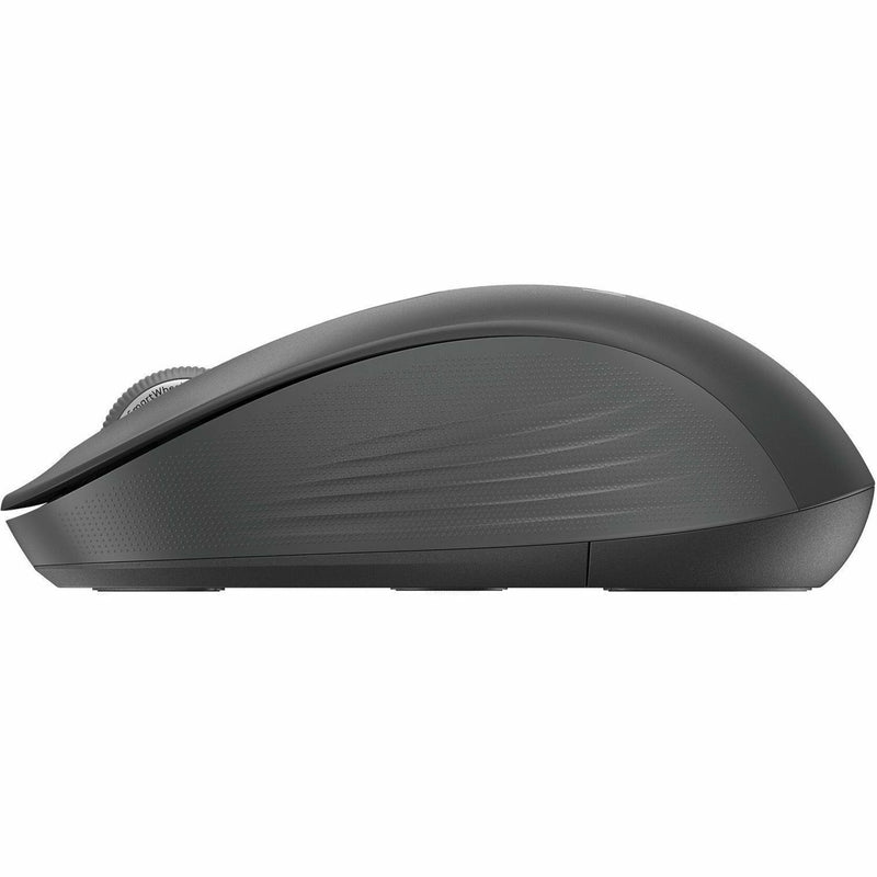 Side profile view of Logitech M550 L mouse showing streamlined design