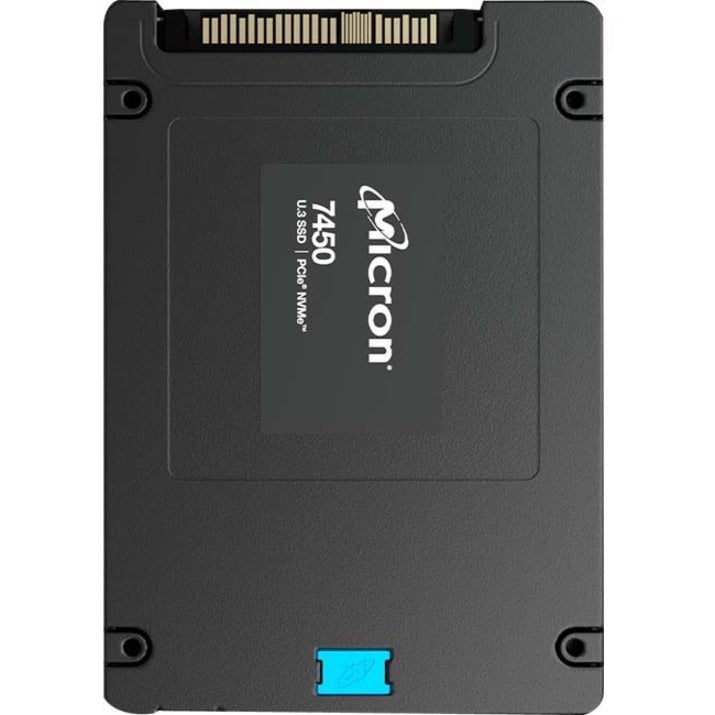 Micron 7450 MAX 1600GB NVMe U.3 (7mm) TCG-Opal Enterprise SSD [Single Pack] (MTFDKCB1T6TFS-1BC15ABYYR)