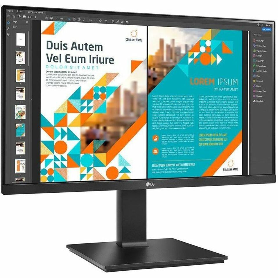 LG 24BP55Q-B monitor displaying professional design software interface-alternate-image6