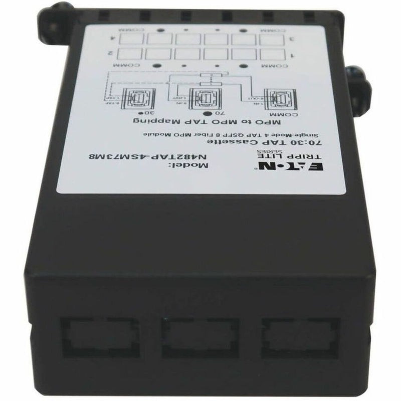 Top view of N482TAP-4SM73M8 showing detailed port mapping diagram and labeling scheme