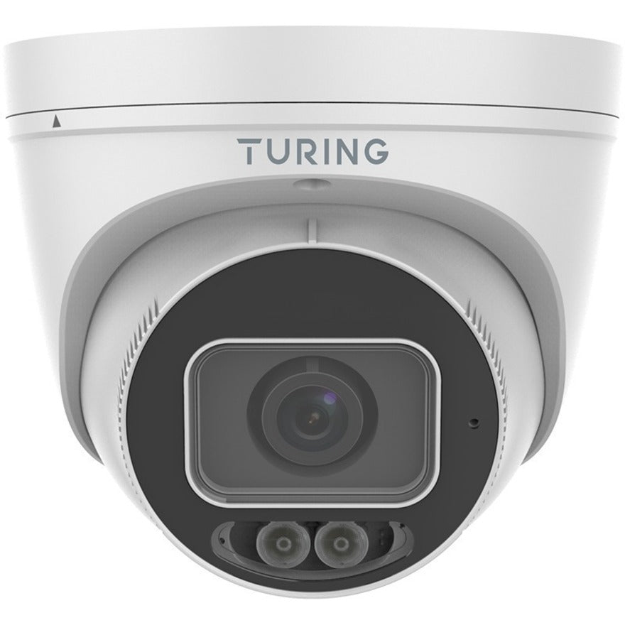 Turing Video Turing TP-MED8M28C 8MP Full Color WDR IR Turret IP Camera, 2.8mm Fixed Lens