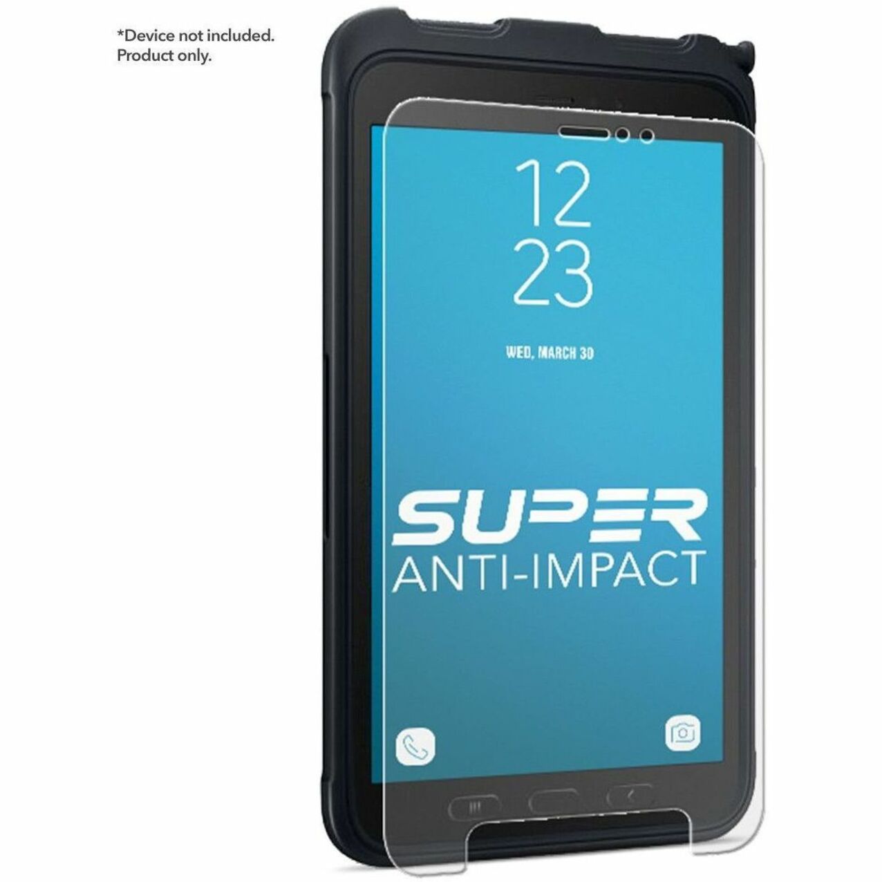 Cellairis Shell Shock Tempered Glass Screen Protection (11-0078114-BK)