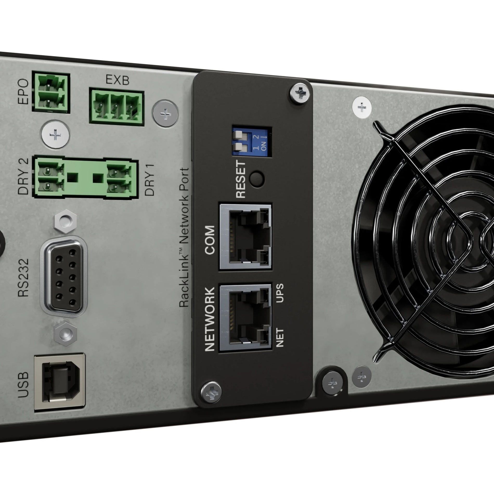 Midden-Atlantische UPX-RLNK-2000R-8 NEXSYS UPS Serie Back-up Energie Systeem voor UPX en RLNK 8 Stopcontacten met Individuele Controle 2000VA 20A Zwart