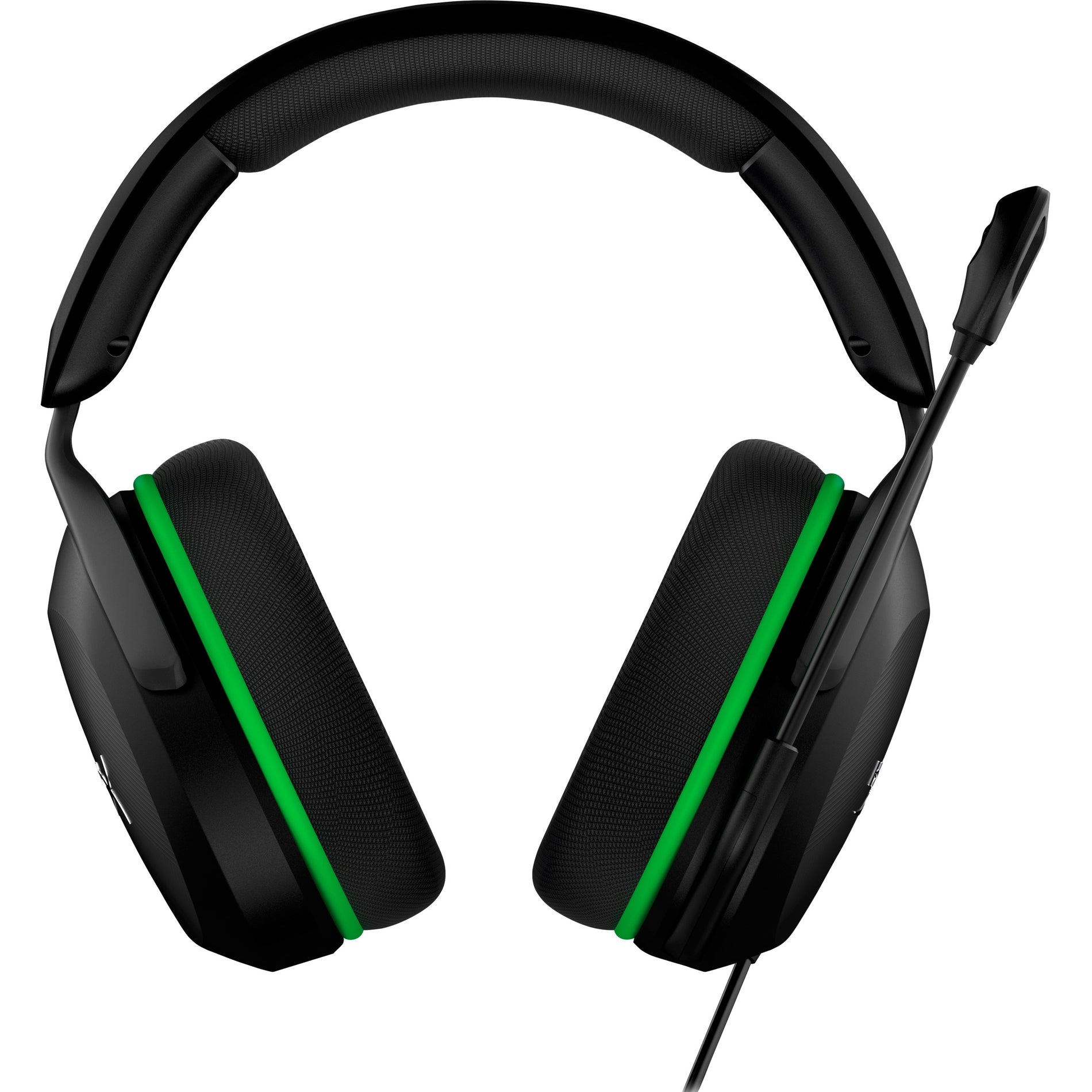 Front view of HyperX CloudX Stinger 2 Core headset showing padded headband and ear cushions-alternate-image2