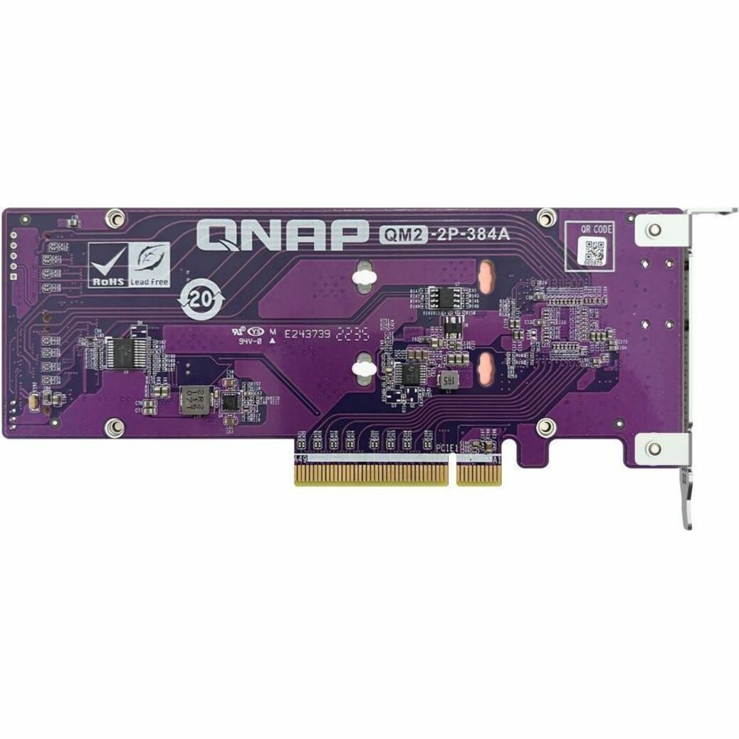 QNAP QM2-2P-384A PCB layout and design-alternate-image9