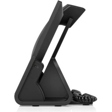 Side view of Ubiquiti Phone Touch showing ergonomic design and handset placement