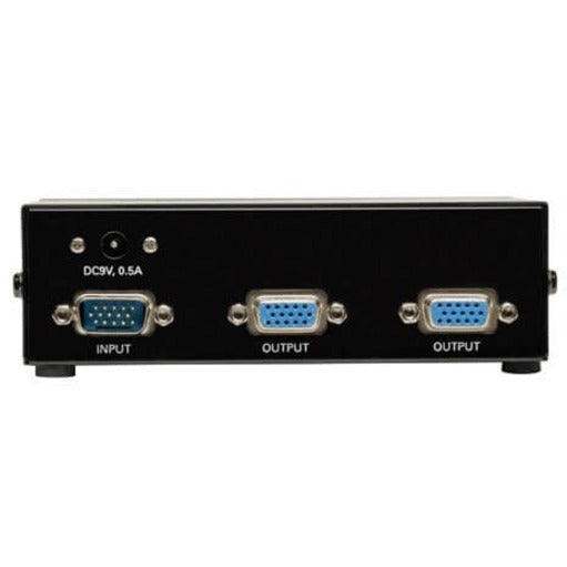 Tripp Lite by Eaton VGA Video 2-Port Splitter, HD15, Black (B114-002-R)