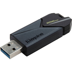 Kingston DataTraveler Exodia Onyx 256GB Flash Drive, USB 3.2 Gen 1 Type A, Matte Black, Key Ring Cap, Portable Storage - DTXON/256GB (5 Year Warranty)