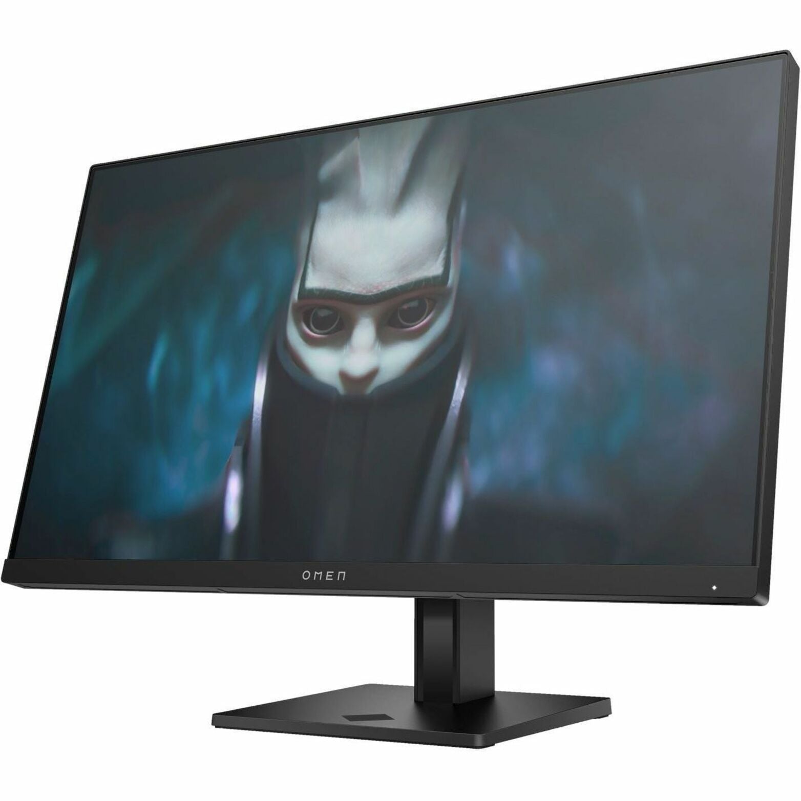 Angled view of OMEN gaming monitor showing wide viewing angles and vivid display-alternate-image2