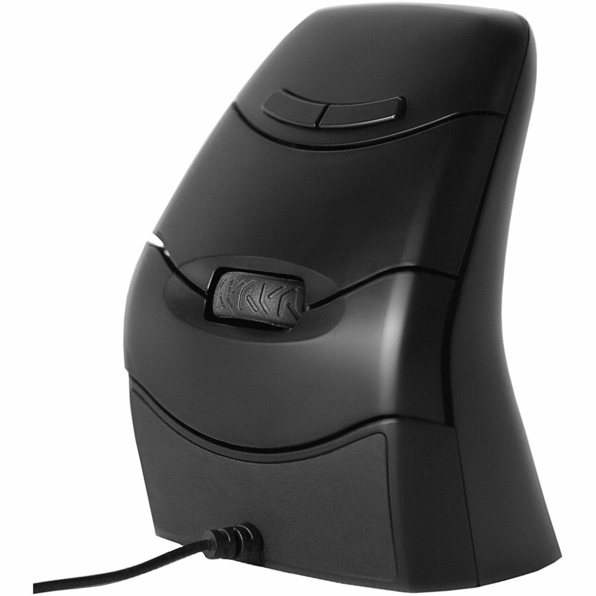 Side view of the Kinesis DXT Mouse 3 showing its vertical ergonomic design and button placement-alternate-image1