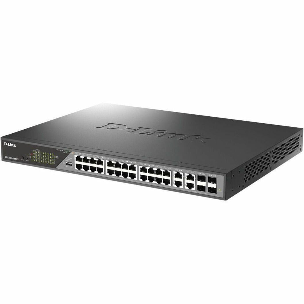 D-Link (DSS200G28MPP) 스위치 및 브릿지 (DSS-200G-28MPP)