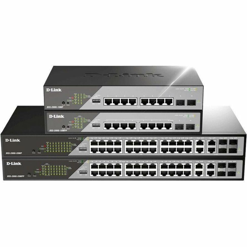 D-Link (DSS200G28MPP) Switches & Bridges (DSS-200G-28MPP)