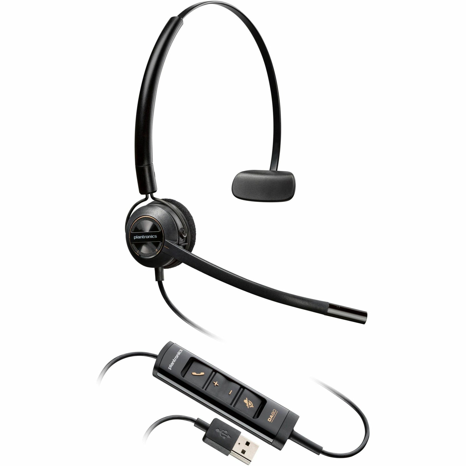 Poly EncorePro 545 USB-A Convertible Headset (783R4AA)