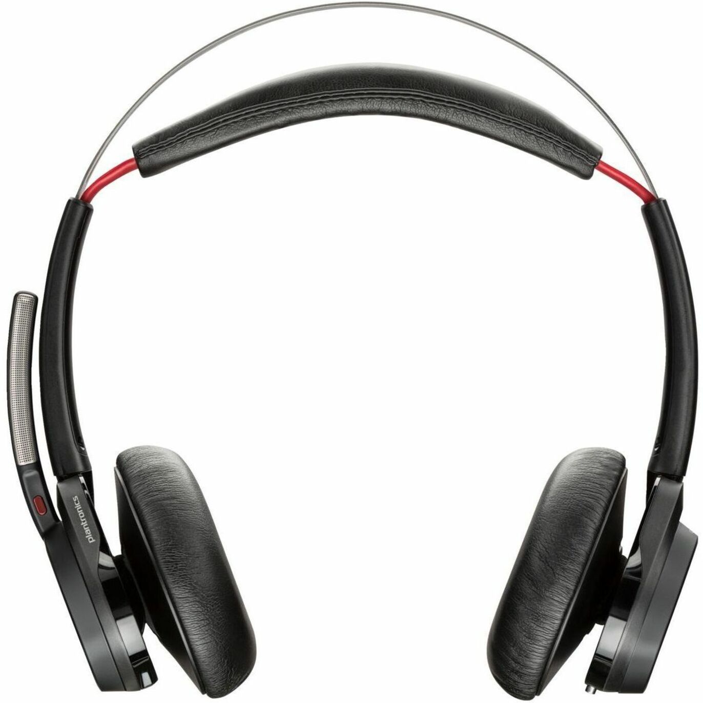 Poly 7F0J0AA Voyager Focus B825-M Headset, Wireless Bluetooth with Noise Canceling, 12 Hour Battery Talk Time