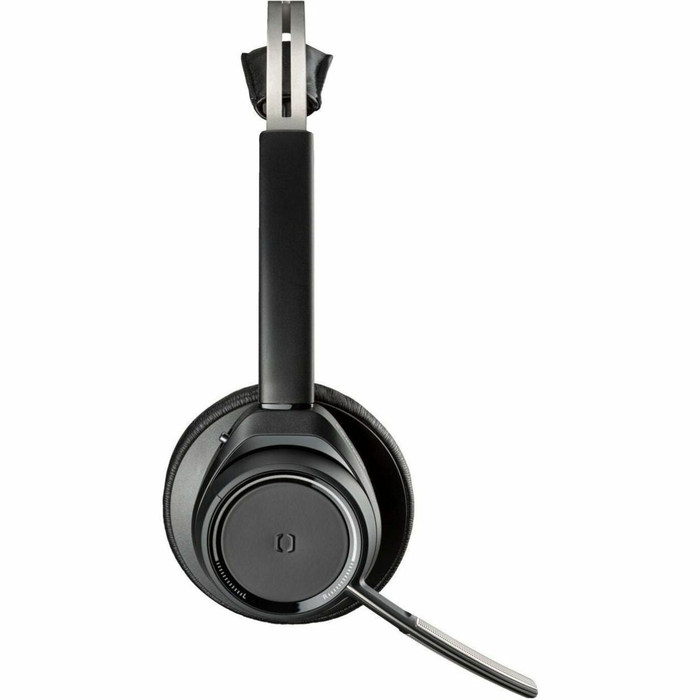 Poly 7F0J0AA Voyager Focus B825-M Headset, Wireless Bluetooth with Noise Canceling, 12 Hour Battery Talk Time