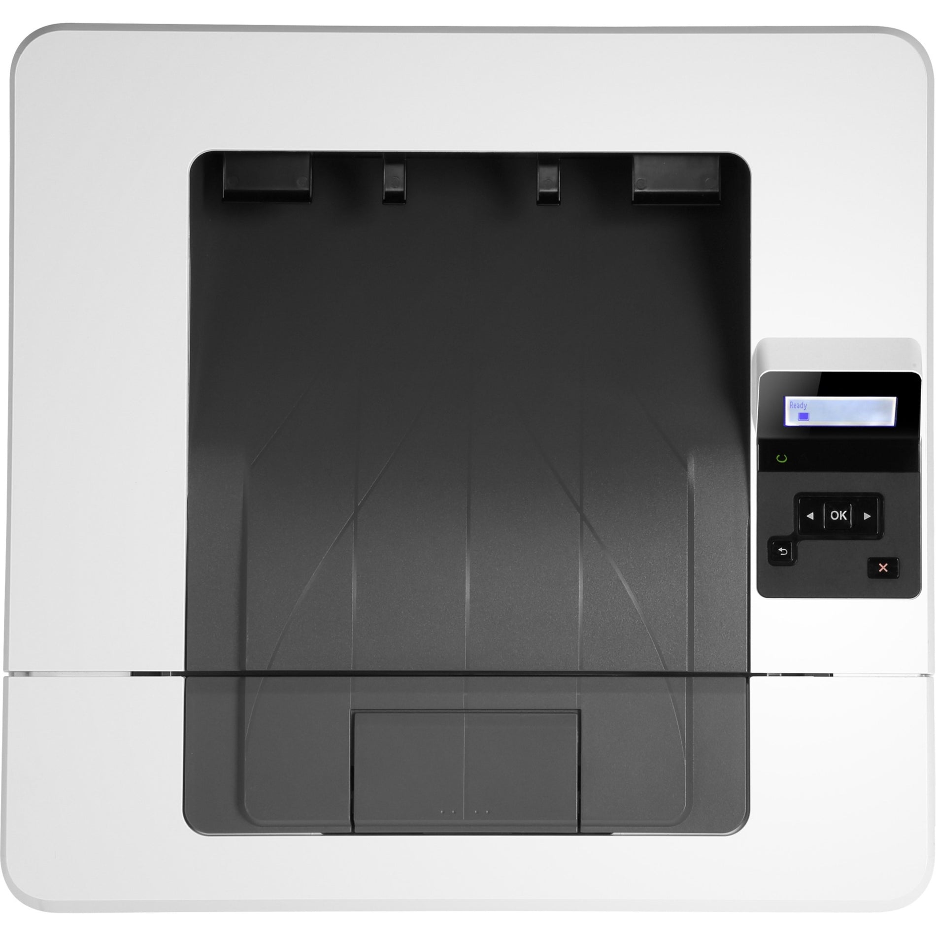 Detailed view of HP LaserJet Pro M404n control panel-alternate-image11