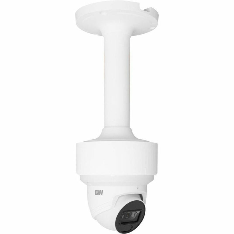 Digital Watchdog turret camera with pendant mount showing vertical installation option