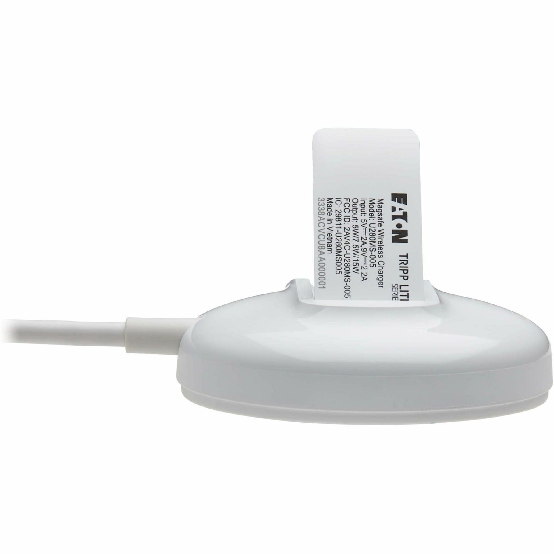 Detail of product information label on MagSafe charger-alternate-image11