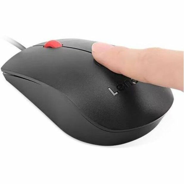 Demonstration of fingerprint sensor usage on Lenovo Biometric Mouse