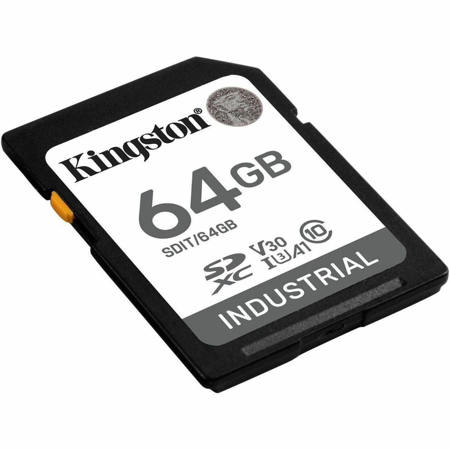 Kingston Industrial 64 GB Class 10/UHS-I (U3) V30 SDXC (SDIT/64GB)