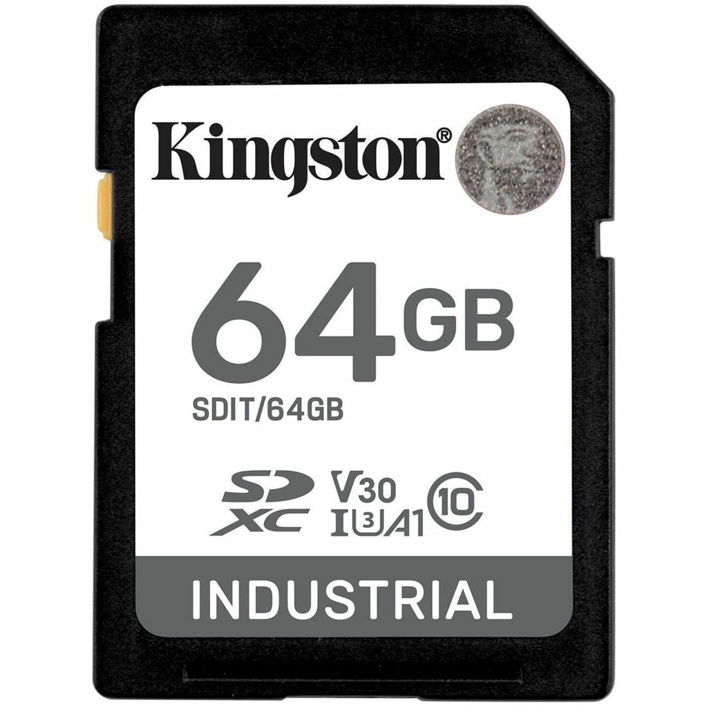 Kingston Industrial 64 GB Class 10/UHS-I (U3) V30 SDXC (SDIT/64GB)