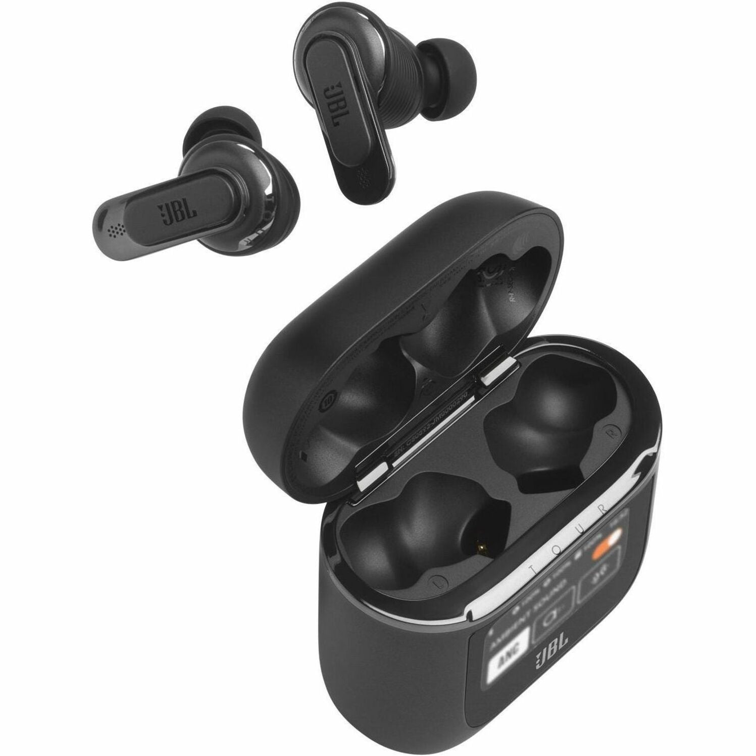 JBL Tour Pro 2 True Wireless Noise Cancelling Earbuds (JBLTOURPRO2BLKAM)