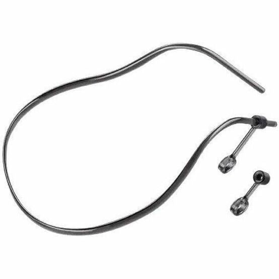 Poly behind-the-neck band accessory with curved design and attachment clips for SAVI headset series-alternate-image1