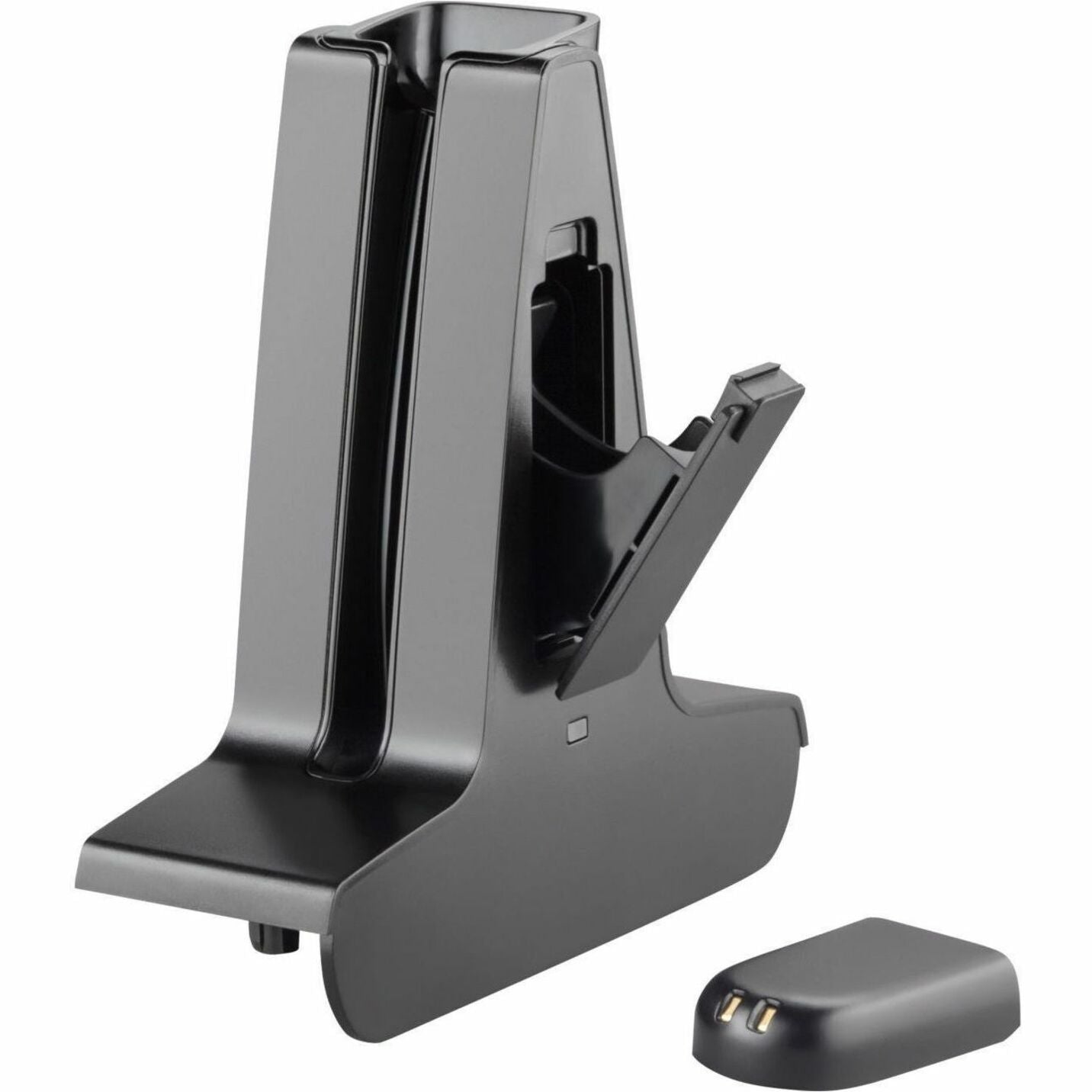 HP wireless headset charging station with detachable battery dock in black finish-alternate-image2