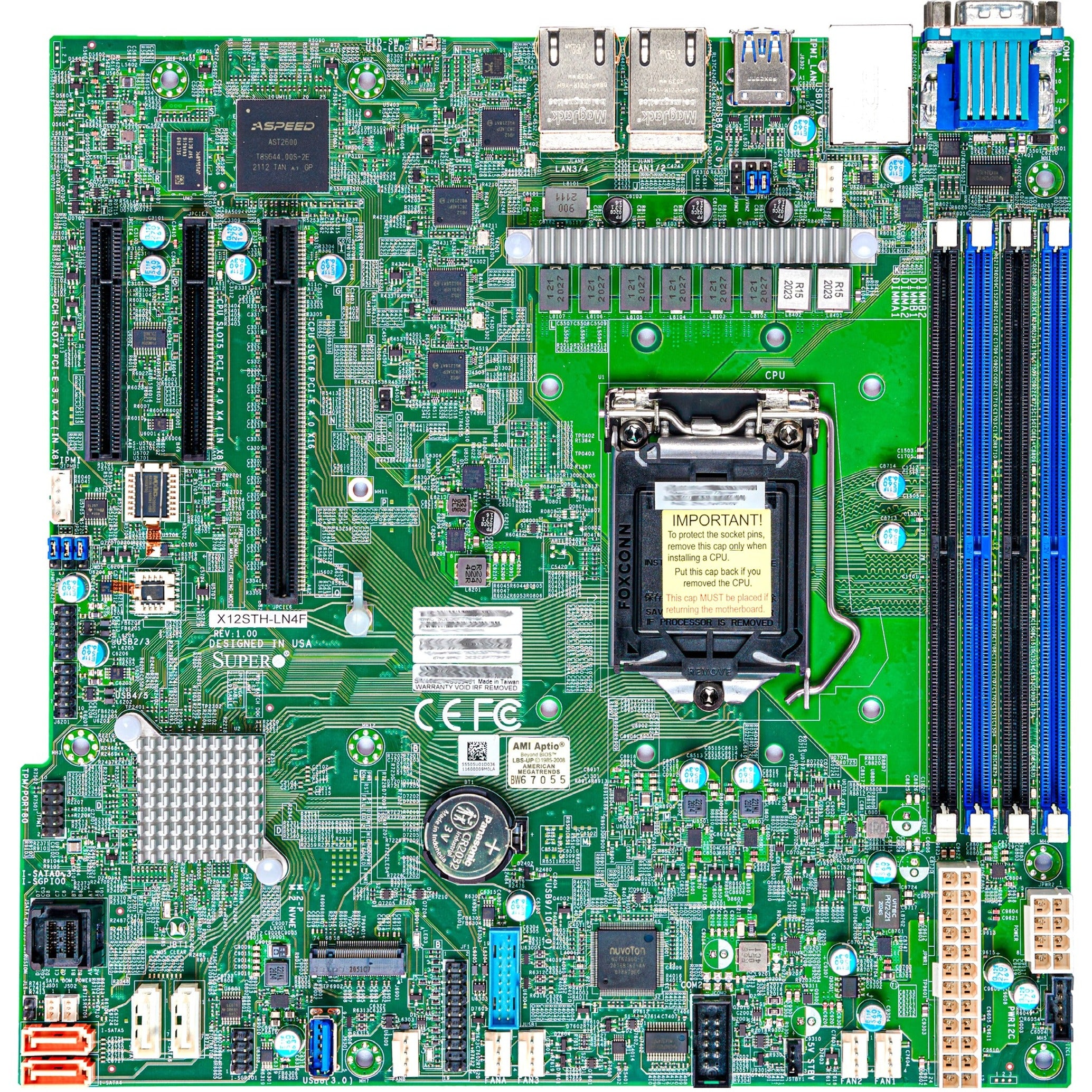 Supermicro (MBDX12STHLN4FB) Motherboards (MBD-X12STH-LN4F-B)