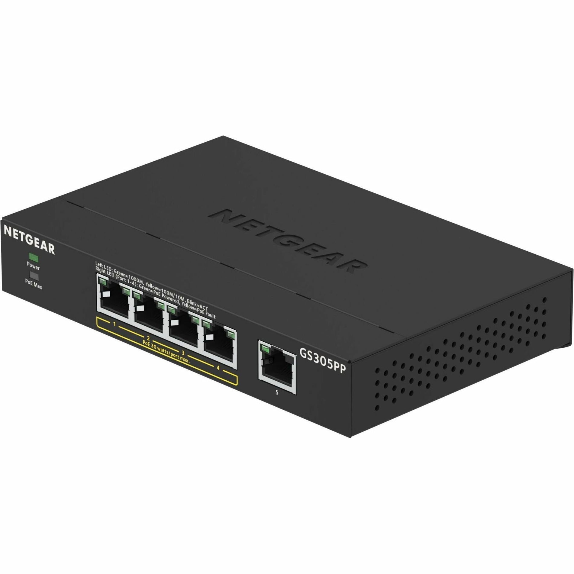 Interrupteurs et ponts Netgear (GS305PP-300NAS)