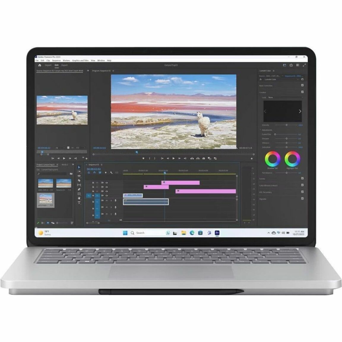 微软 Surface Laptop Studio 2 2合1笔记本电脑，Core i7，64GB RAM，2TB SSD，Windows 11