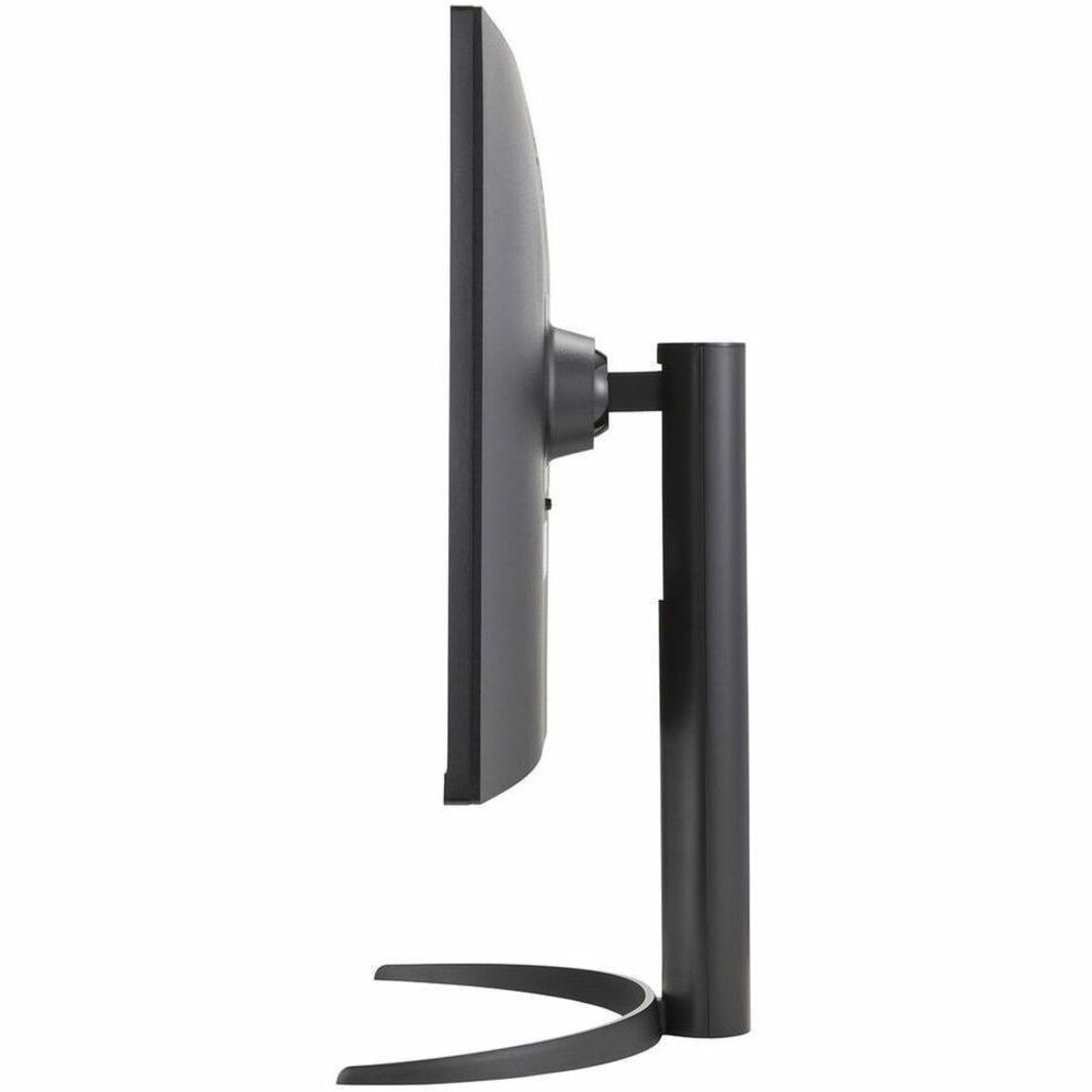 Side profile view of LG monitor showing slim design-alternate-image4