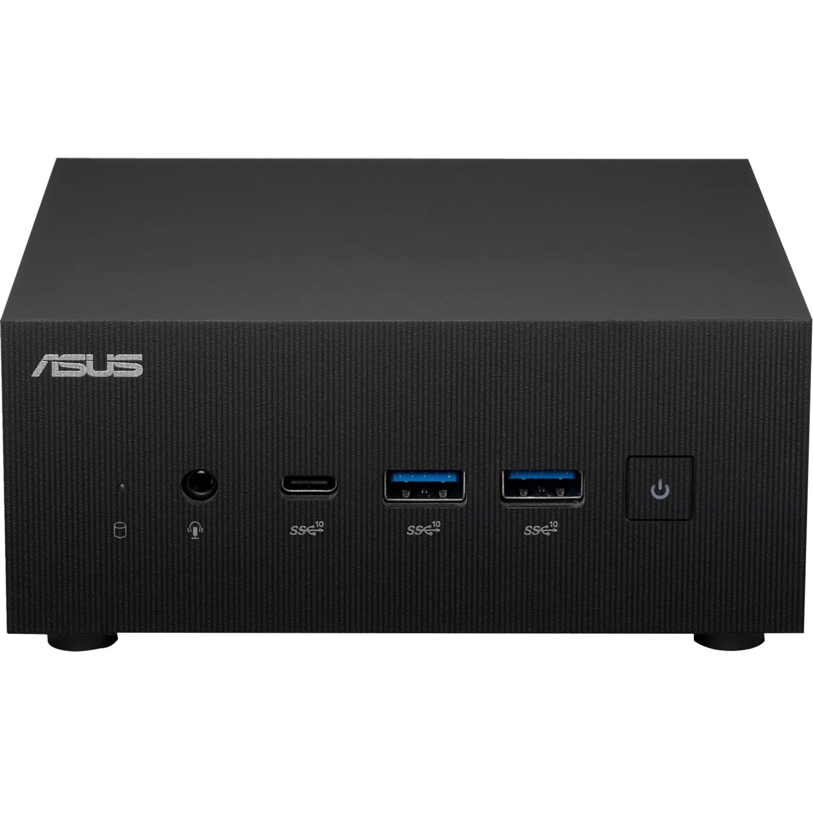 Front panel detail of ASUS ExpertCenter PN64 showing ports-alternate-image7