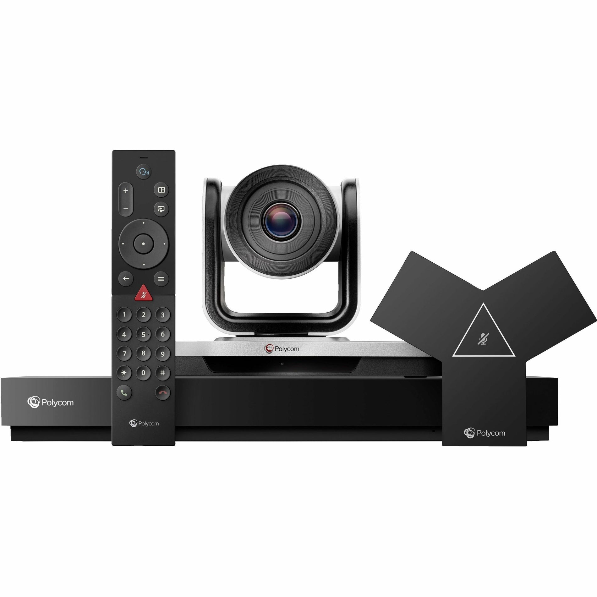 Complete Poly G7500 system setup with camera, remote, and audio components-alternate-image6