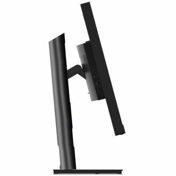 Left side profile view of ThinkVision P32pz-30 monitor showing stand and adjustment mechanism-alternate-image3