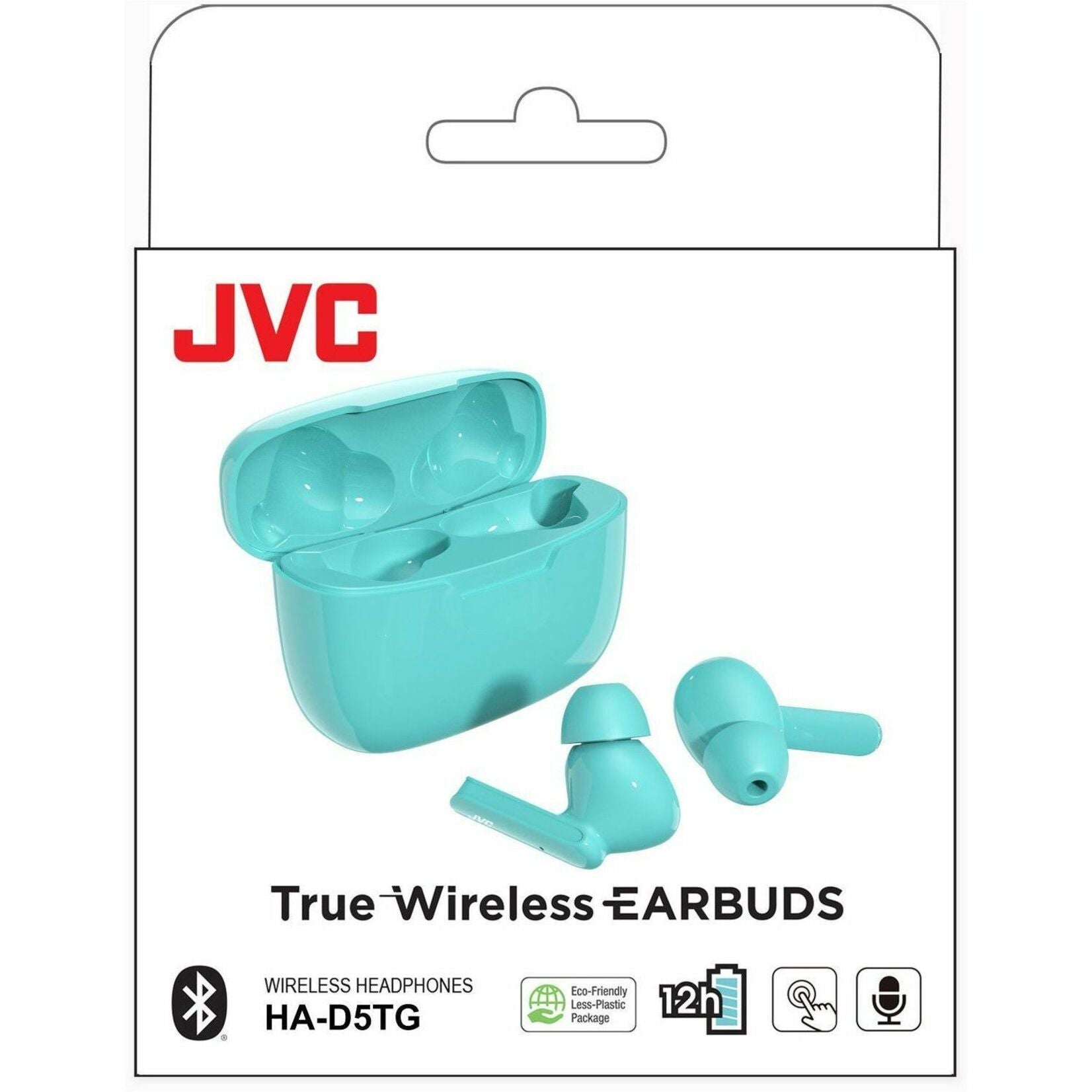 JVC Gumy Mini retail packaging showing product features and eco-friendly certification-alternate-image4