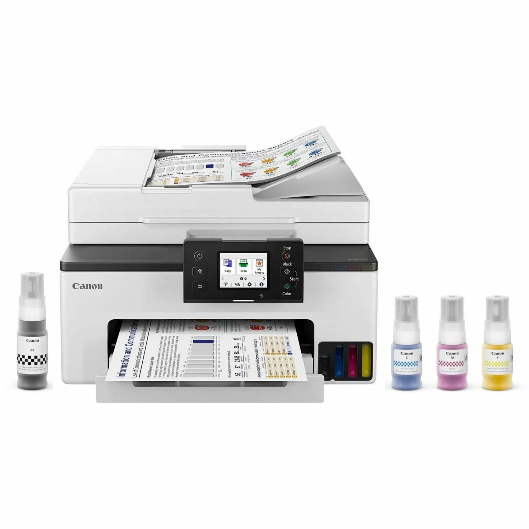 Canon MAXIFY GX2020 Bedraad & Draadloos Inkjet Multifunctionele Printer - Kleur (6171C002)