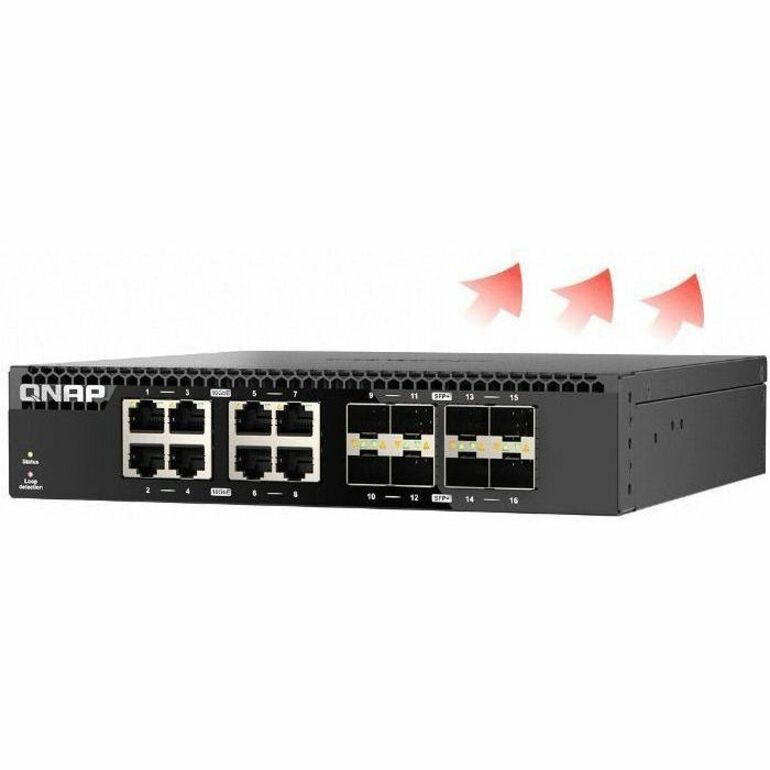 QNAP QSW-3216R-8S8T Ethernet Switch (QSW-3216R-8S8T-US)