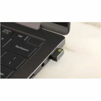 Logi Bolt USB receiver inserted into laptop port-alternate-image9