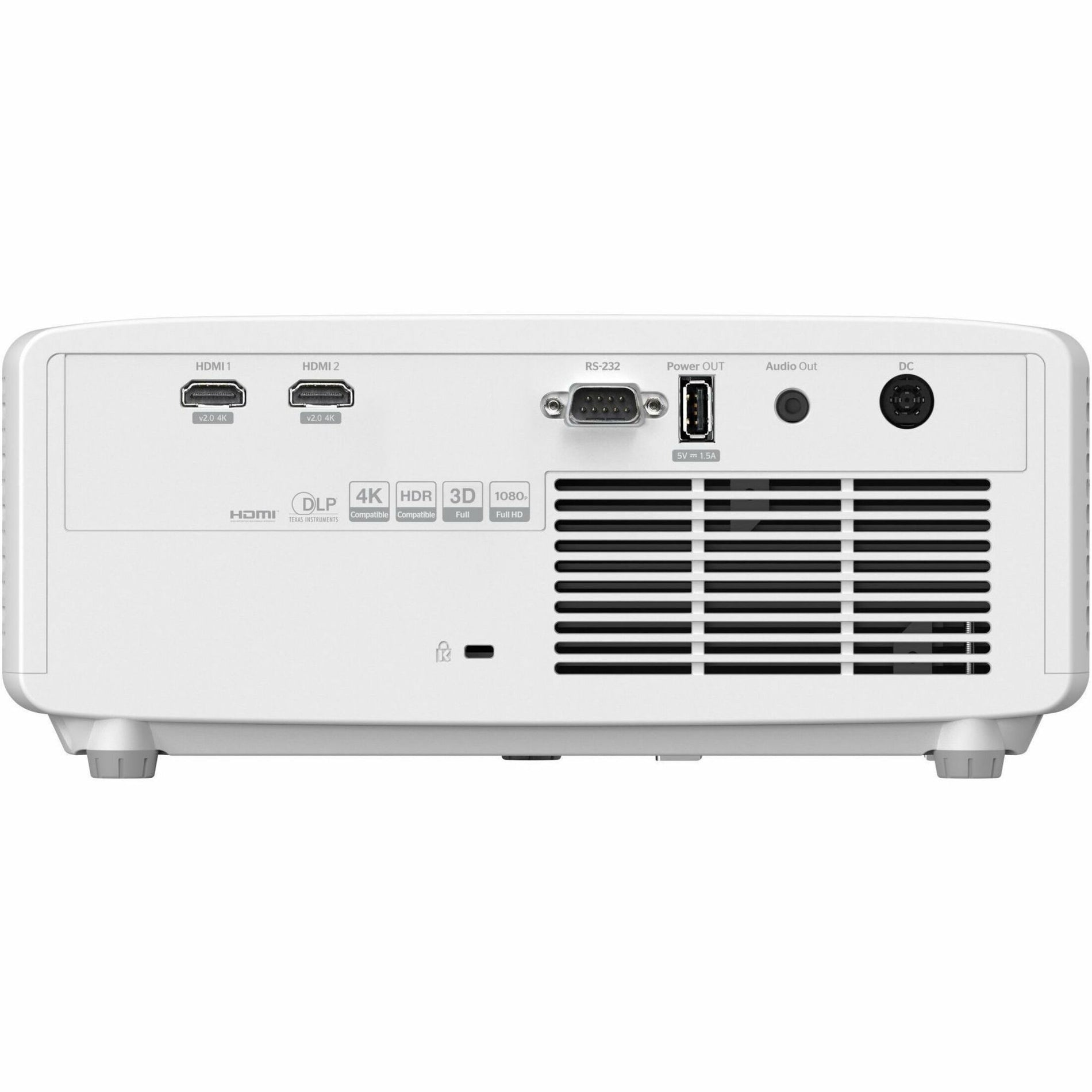 Optoma 4000 lumen 1080p HDR DuraCore Laser DLP projector (HZ40HDR)