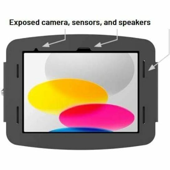 Diagram showing accessible device features through security enclosure-alternate-image9