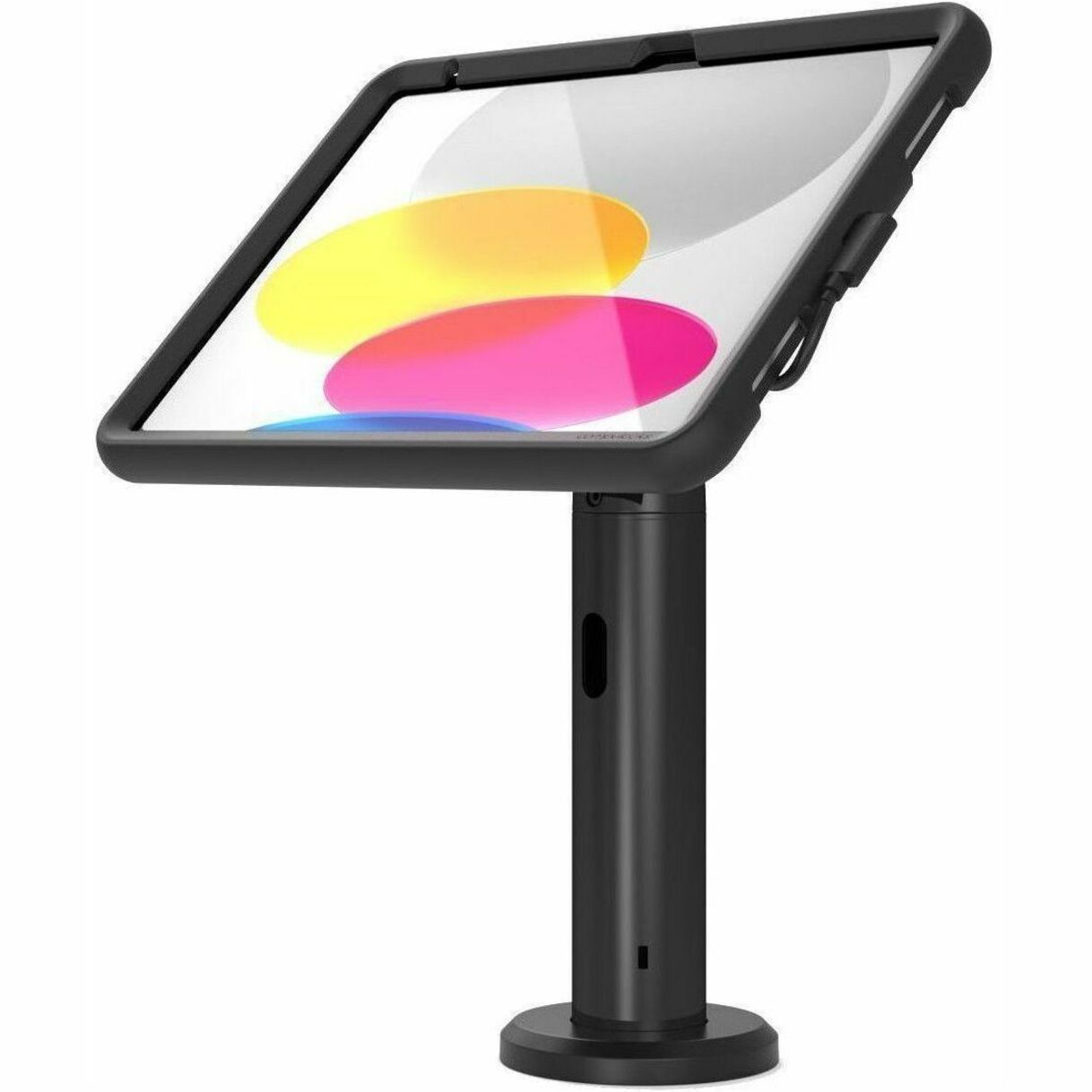 Tilted view of tablet stand showing adjustable viewing angle capabilities-alternate-image3