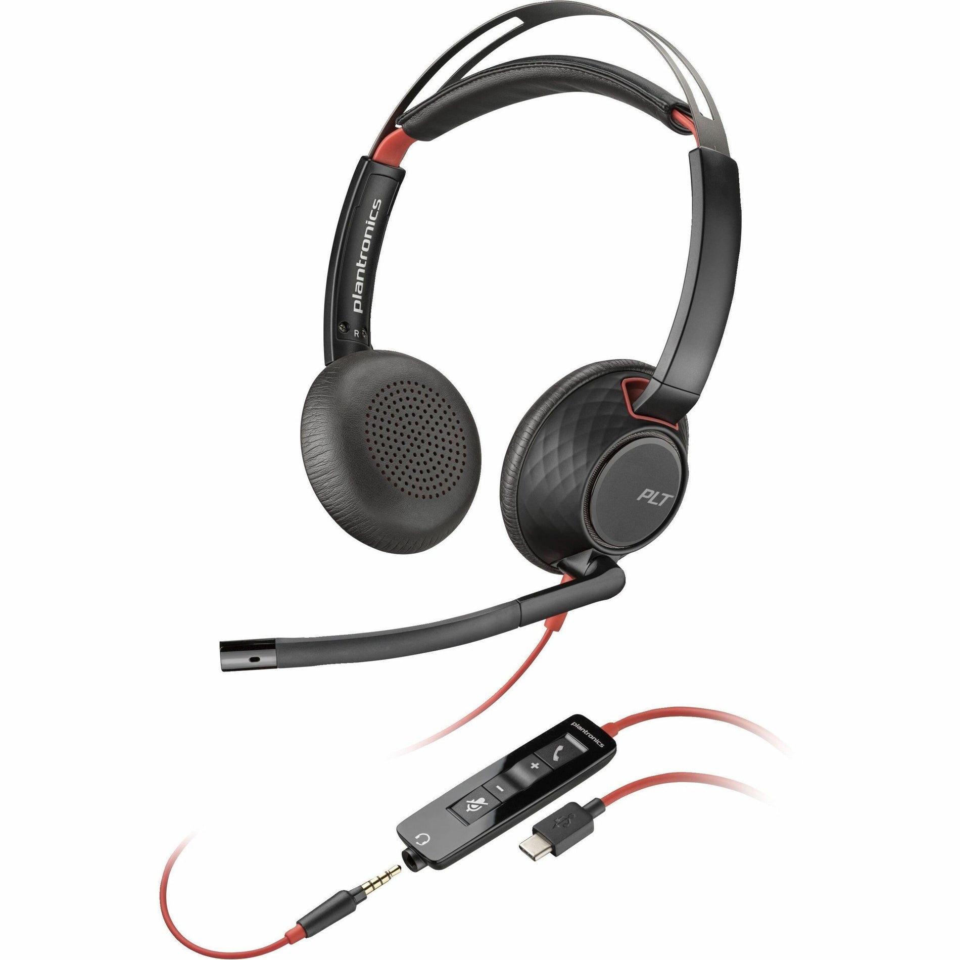 Poly Blackwire 3220 Stereo USB-A Headset TAA (8M3W5AA)