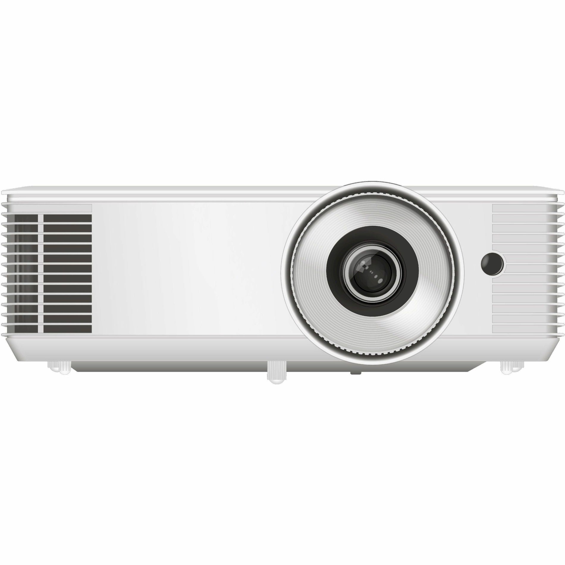 Side profile view of InFocus SP228 projector highlighting compact design-alternate-image2